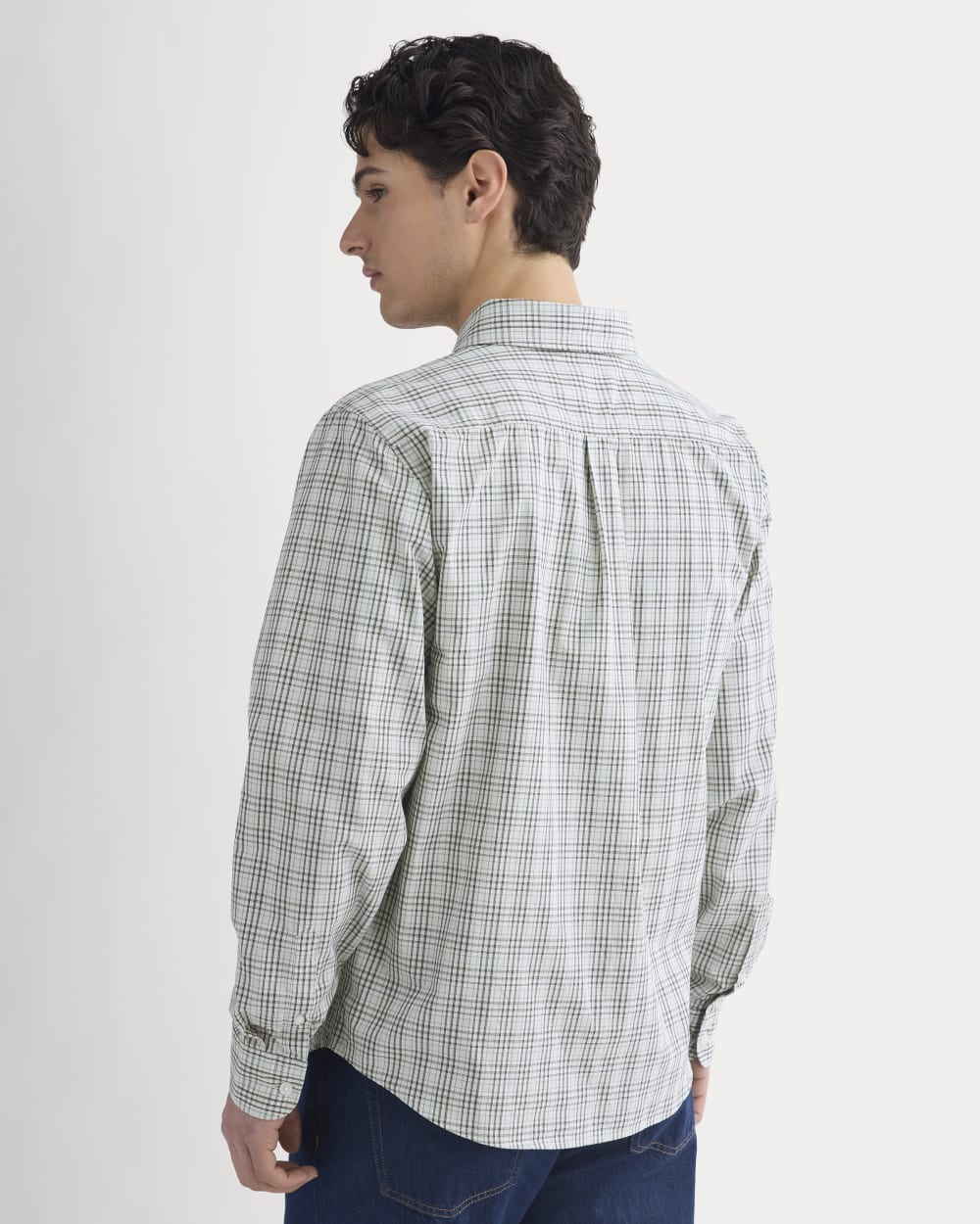 Washed Poplin Shirt | Skywriting/Multi