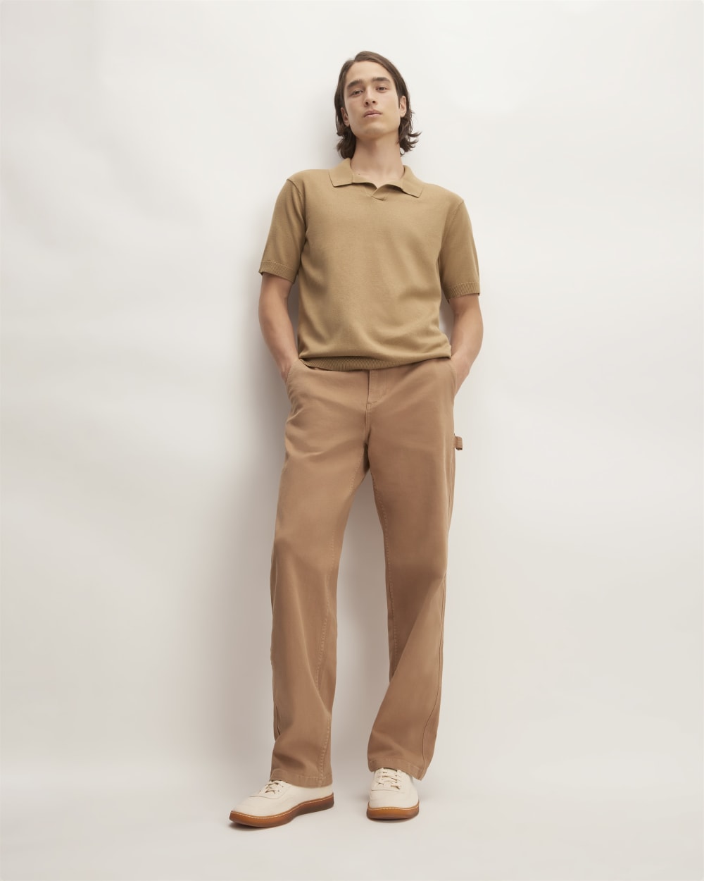 The No-Sweat Polo | Tiger's Eye