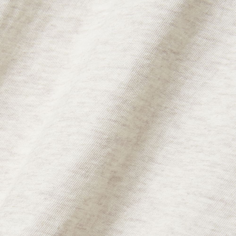 The Organic Cotton V-Neck | Heathered Oat