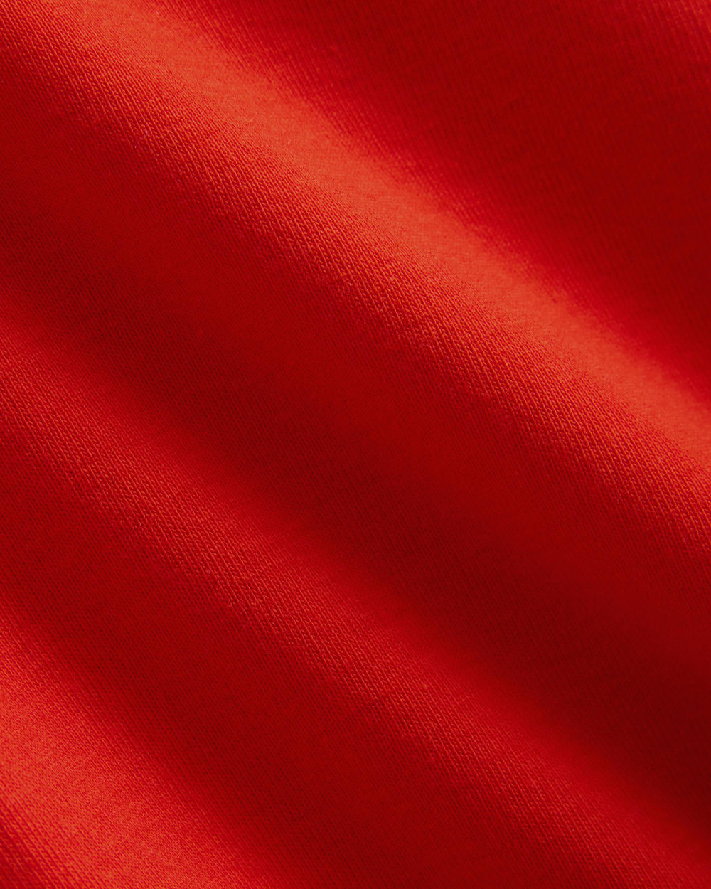 RetroSoft Cotton Crew | Fiery Red