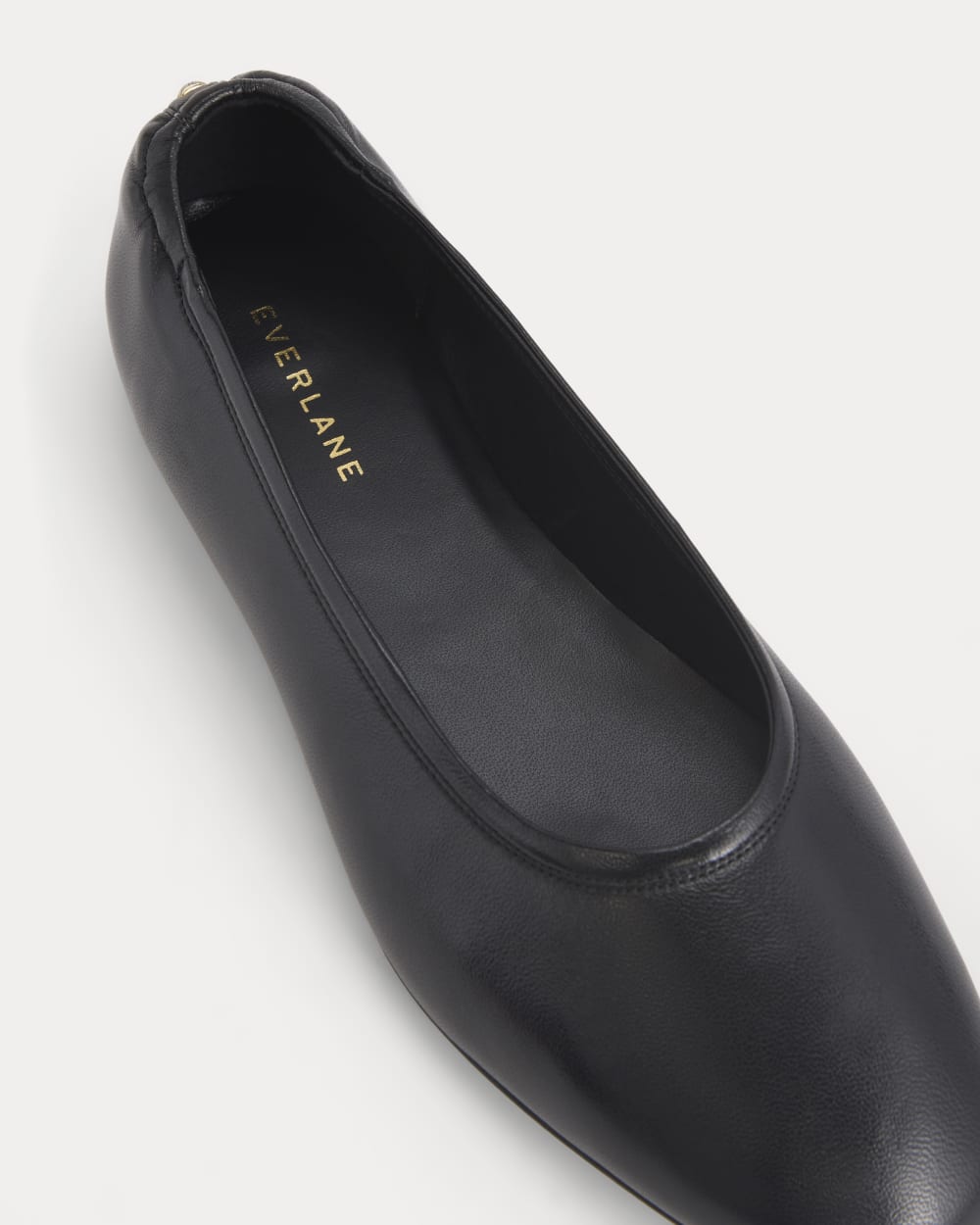 Made in Italy Flat | Black Leather