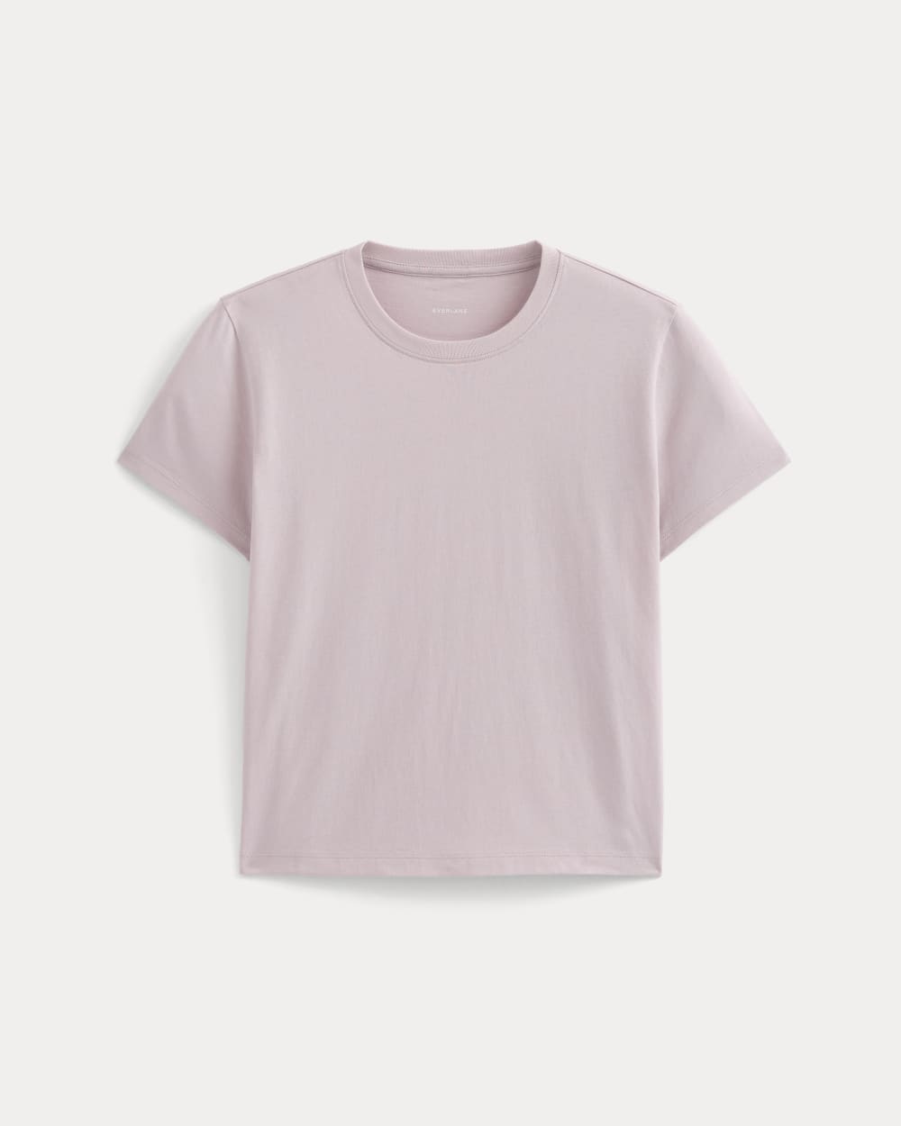The Box-Cut Tee in Essential Cotton | Burnished Lilac | No Pocket
