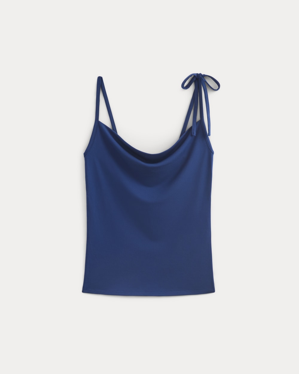Tie-Shoulder Tank | Estate Blue