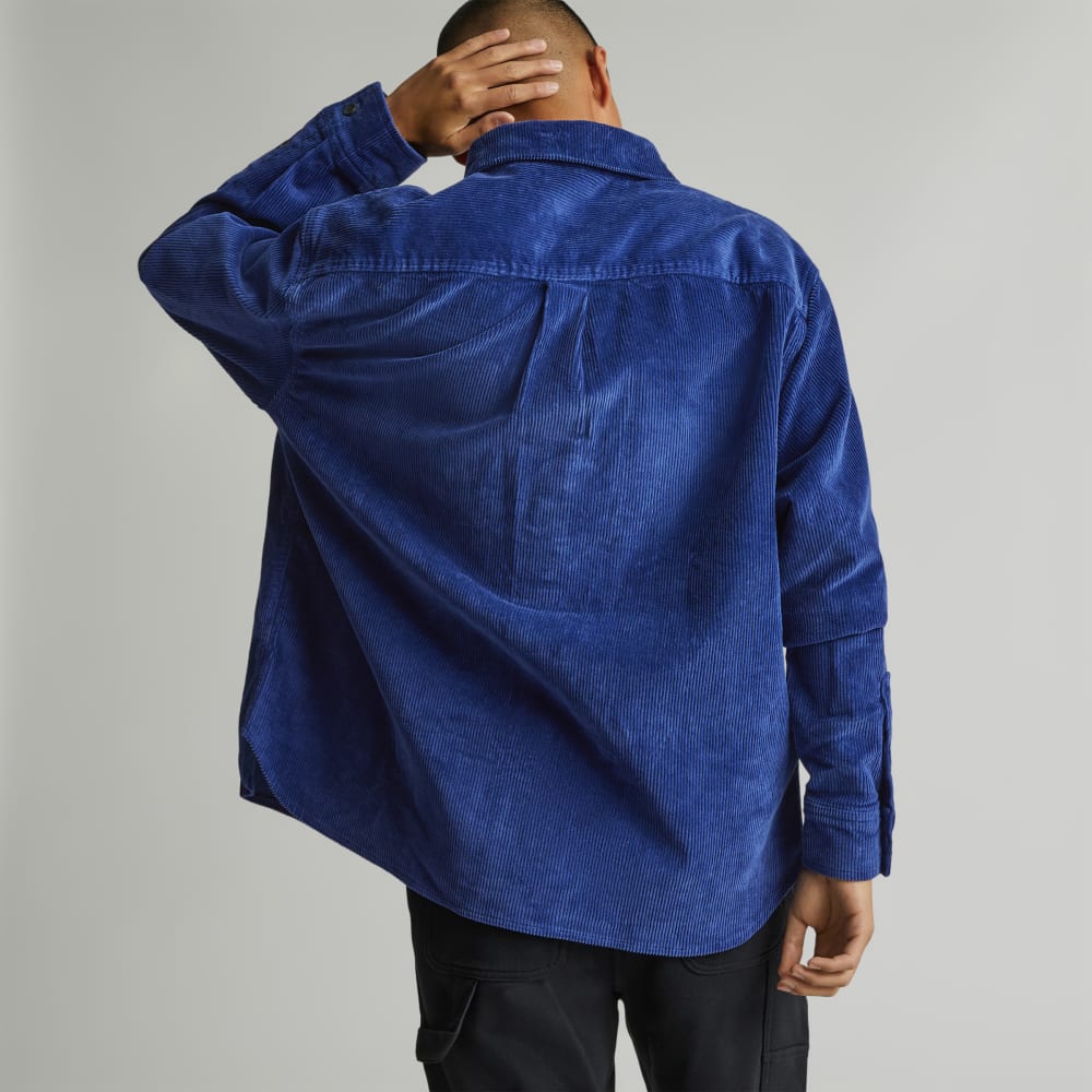 The Corduroy Everyone Overshirt | Cobalt