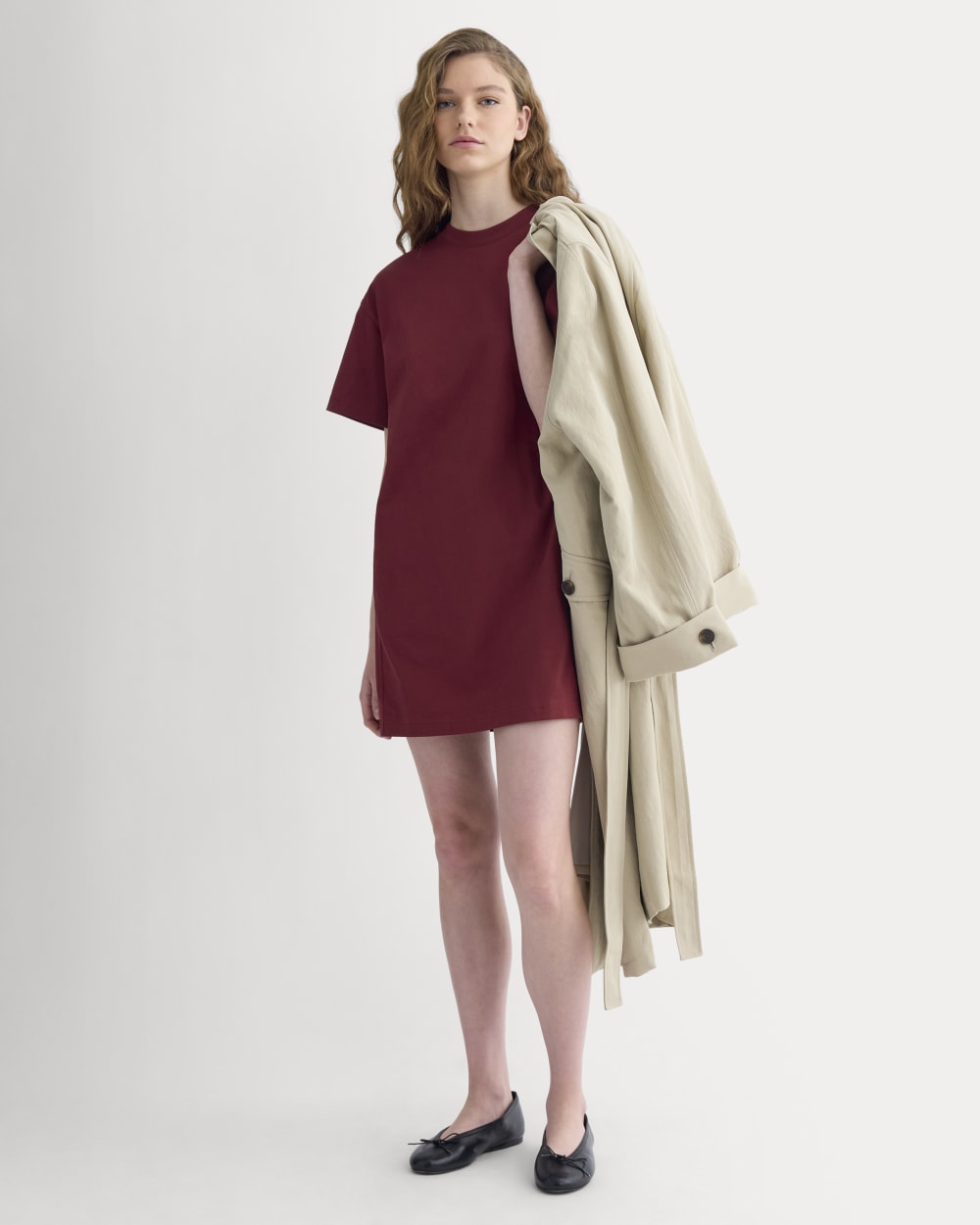 Weekend Tee Mini Dress | Pomegranate