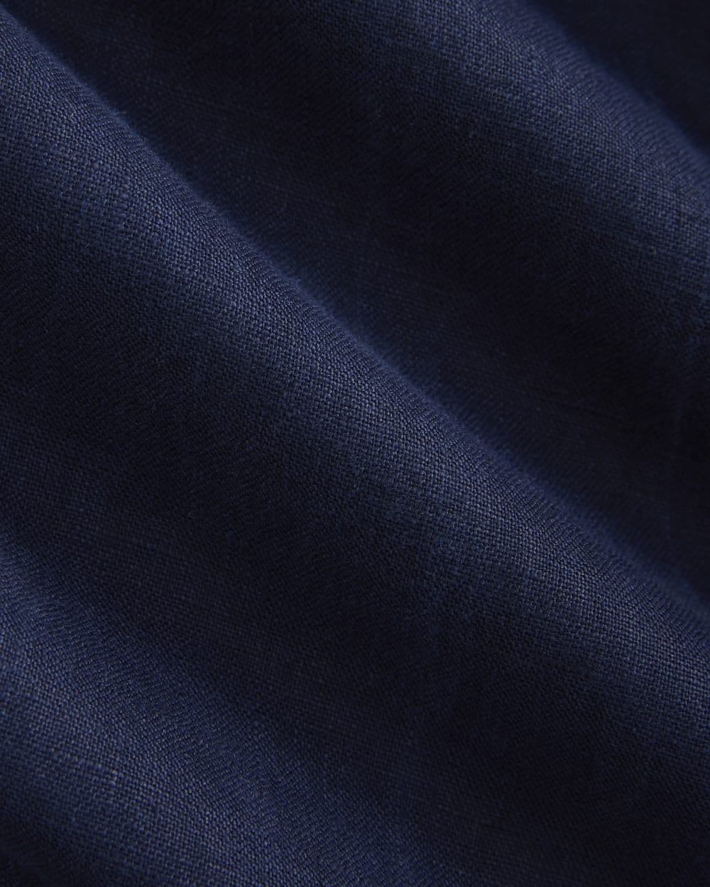 The Drawstring Pant in Linen | Navy