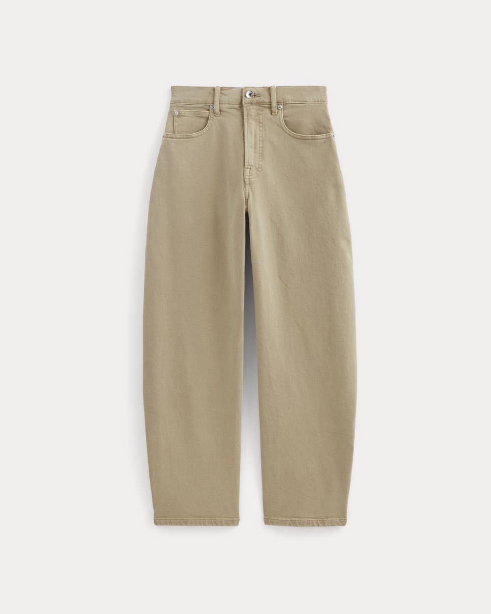The Way-High® Curve Jean | Garment-Dyed Tan | 27" Inseam