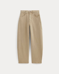 The Way-High® Curve Jean | Garment-Dyed Tan | 27" Inseam