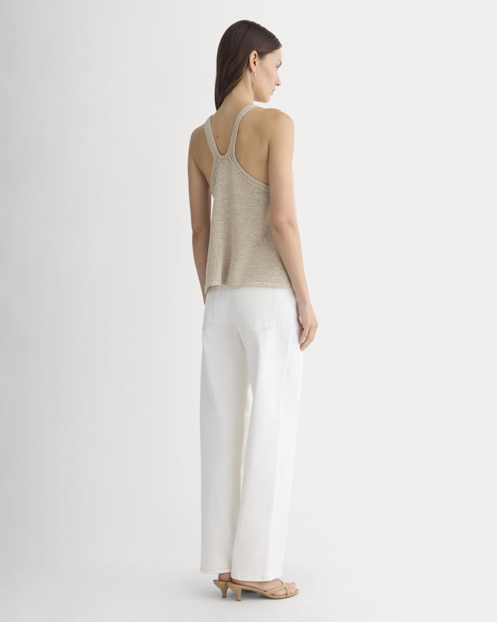 Racerback V-Neck Sweater | Peyote