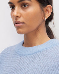 The Cocoon Crew in Alpaca | Chambray Blue