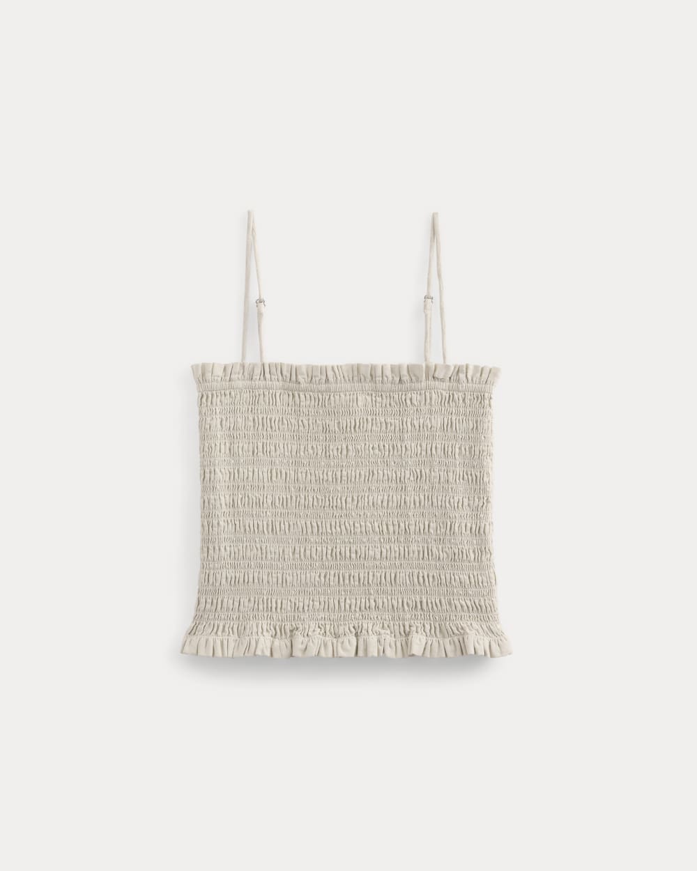 Gauze Smocked Cami | Birch