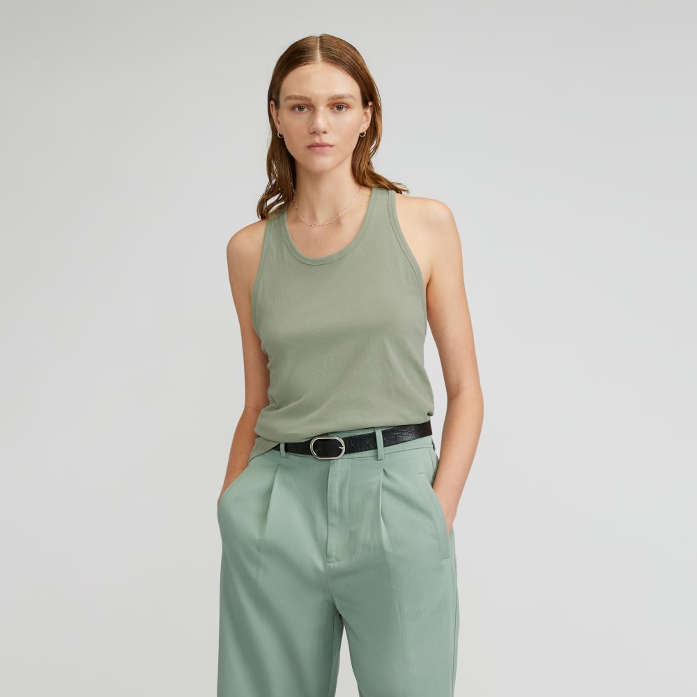 The Air Racerback Tank | Seagrass