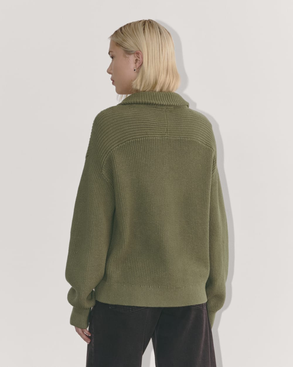 The Half-Zip in Everyday Cotton | Kalamata