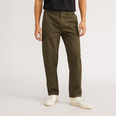 The Organic Cotton Herringbone Refined Cargo | Beech