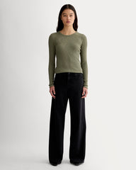 The Cozy Rib Long-Sleeve Tee | Kalamata