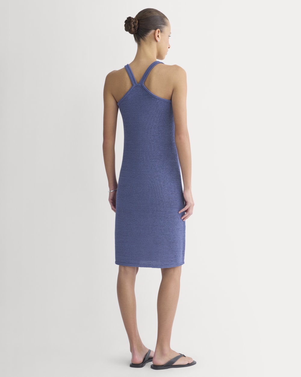 Sweater Racerback Midi Dress | Blue Dusk