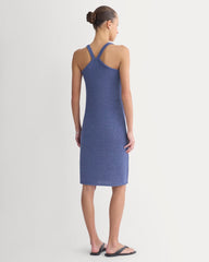 Sweater Racerback Midi Dress | Blue Dusk