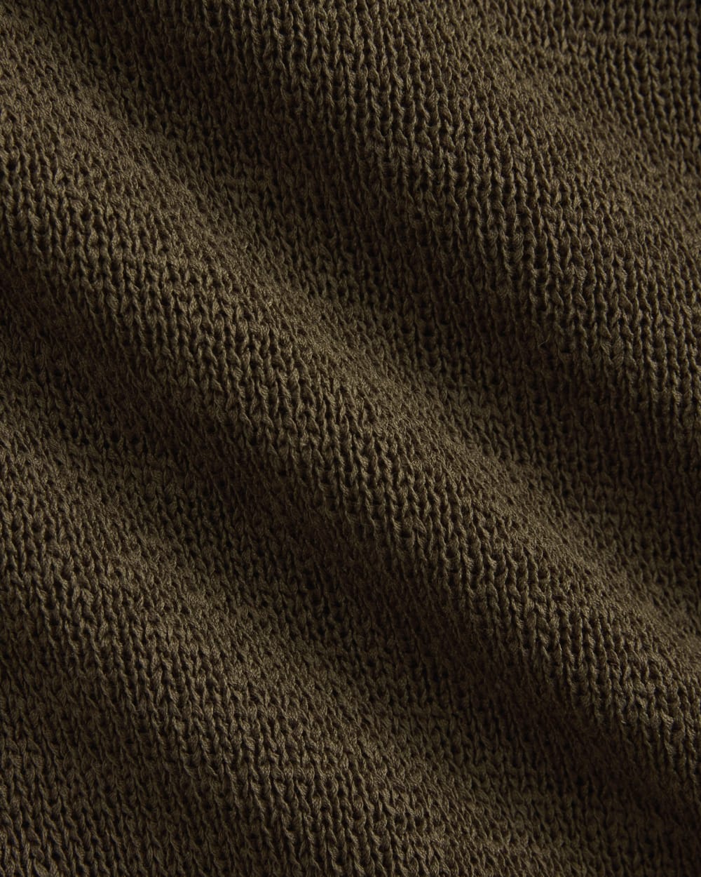 Wide-Neck Crew Sweater in Tape Yarn | Beech