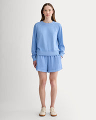 The Off-Duty Long-Sleeve Tee | Granada Sky Blue Garment Dye