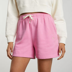 The Track Long Sweatshort | Bubble Gum