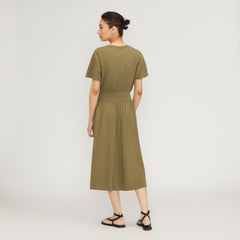 The Organic Cotton Waisted Dress | Kalamata