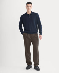 Ultrasoft Polo Sweater |  Navy