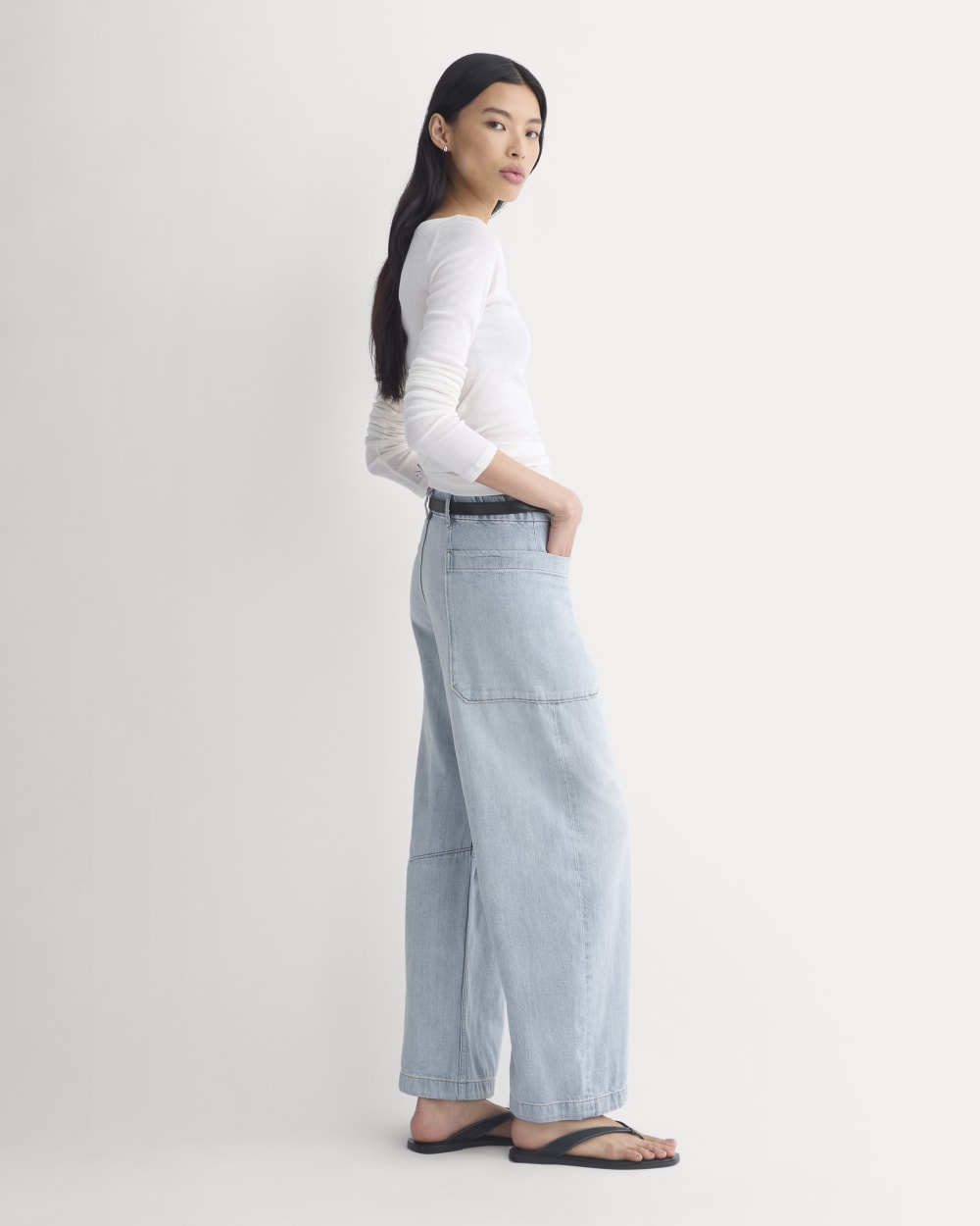 The Gardener Pull-On Jean | Light Vintage Indigo