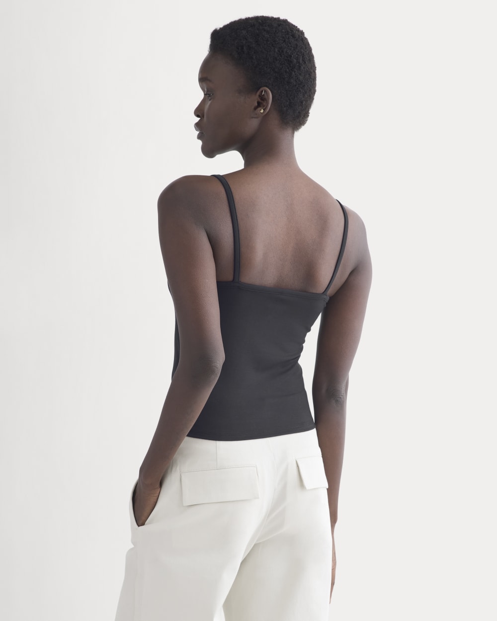 Scoopneck Cami | Black