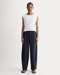 The Off-Duty Barrel Pant | Navy