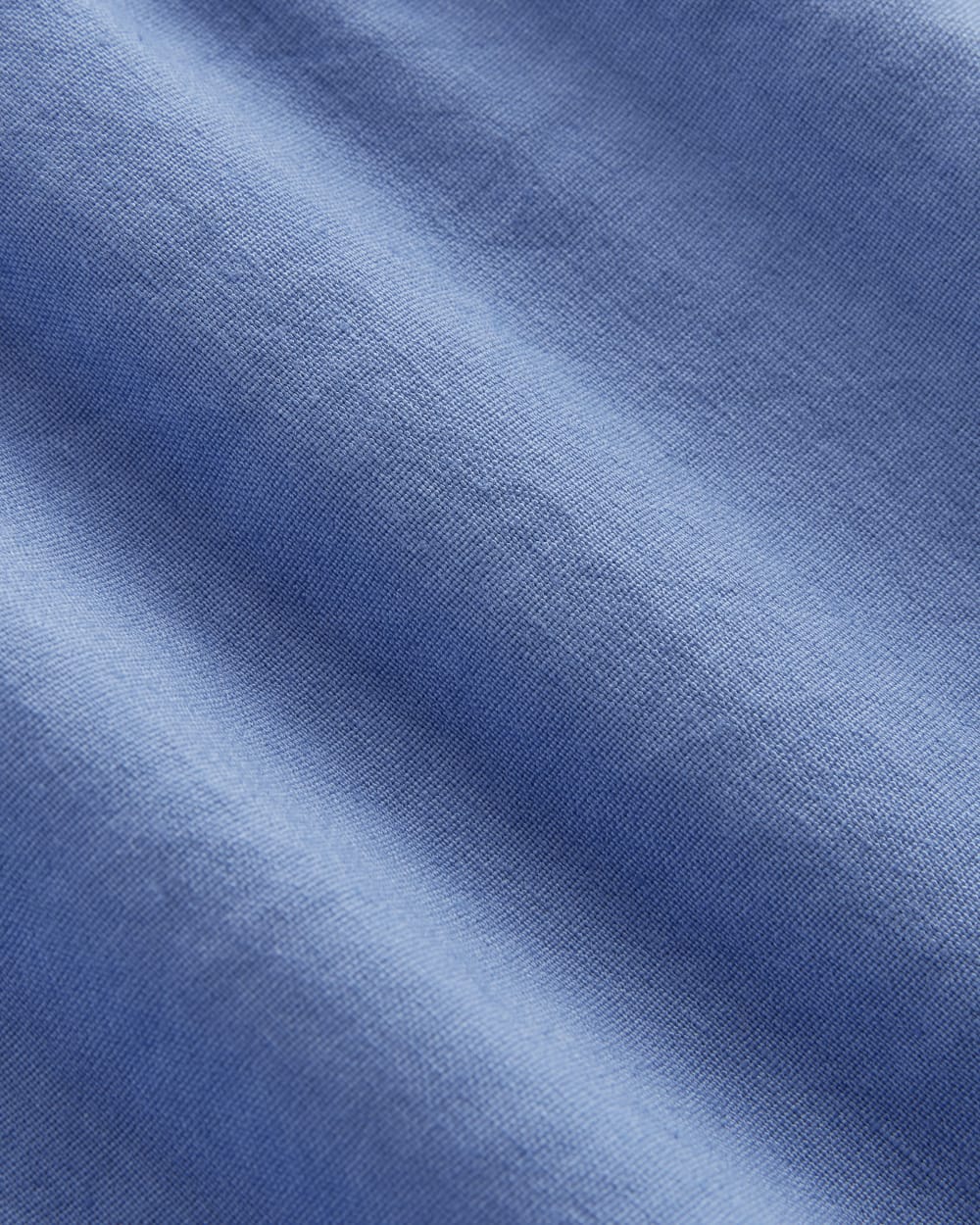 The Tiered Dress in Stretch Linen | Bluebell