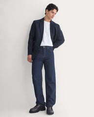 Tropical Wool Blazer | Dark Navy