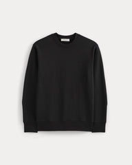 Lightweight Terry Sweatshirt | Black