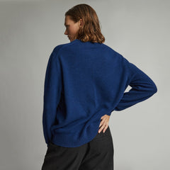 The Everyone Cashmere Crew | Bright Navy