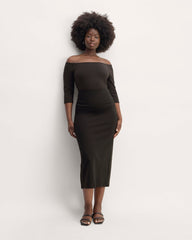 The Form Off-Shoulder Top | Black