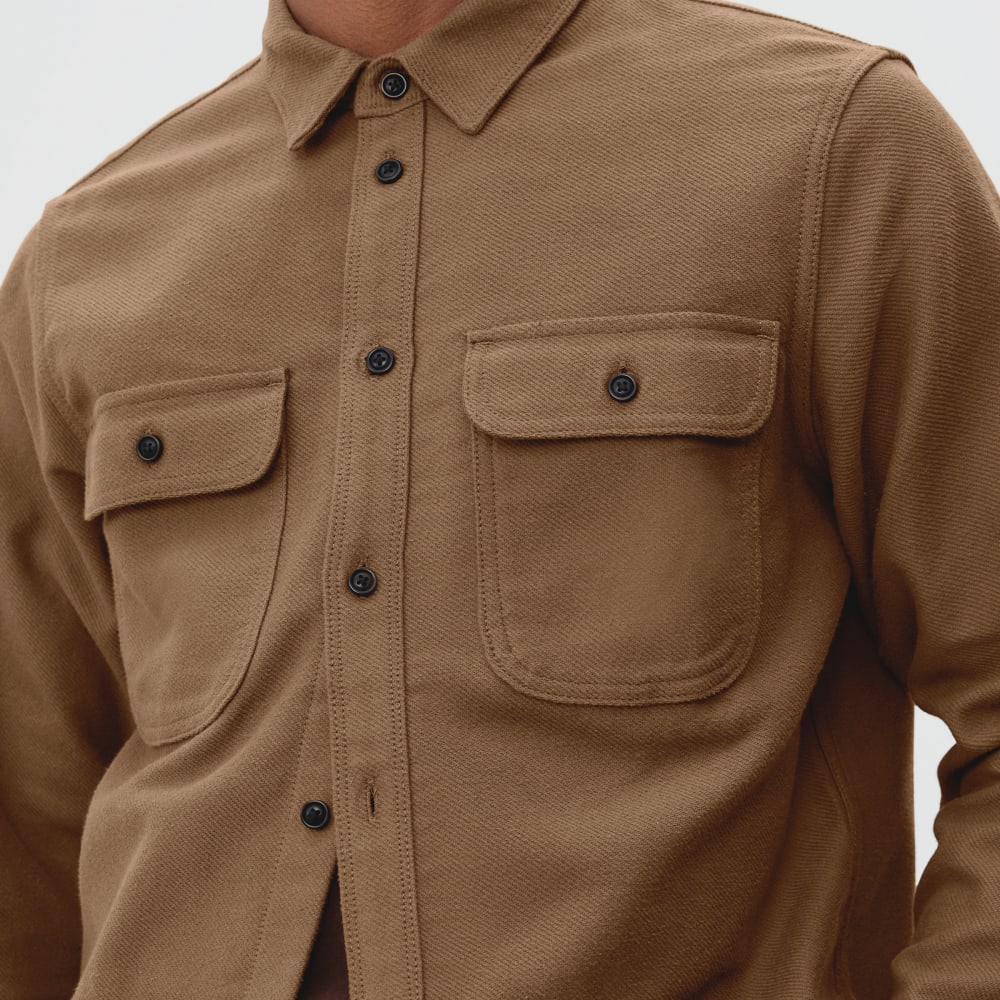 The Heavyweight Overshirt | Uniform | Toasted Coconut