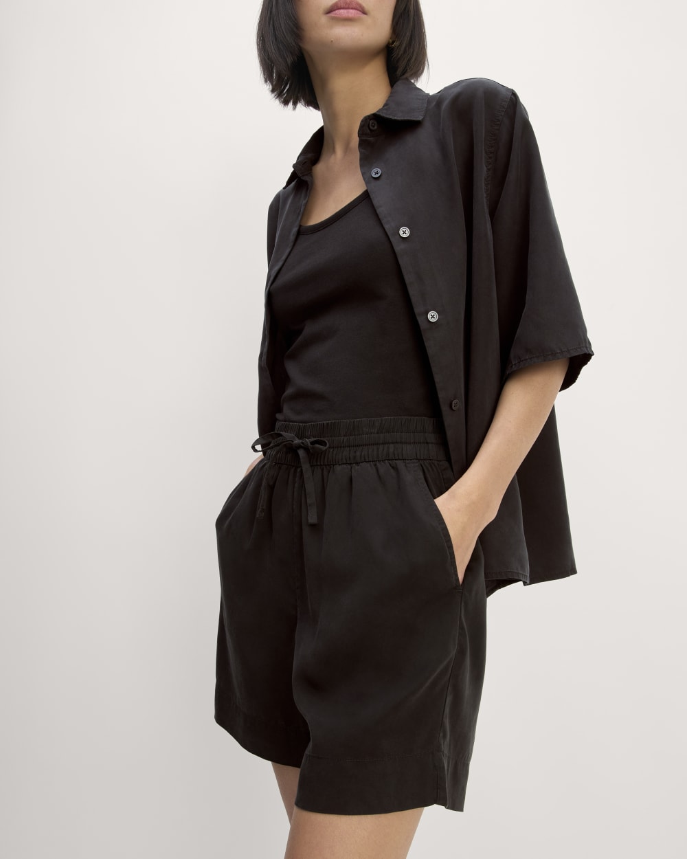 The Vacation Short | Black