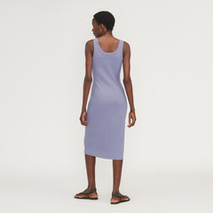 The '90s Rib Dress | Cornflower Blue