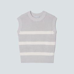 The Cotton Summer Sweater Tank | Moonlight Cloud / Canvas