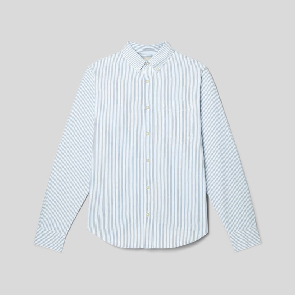 The Classic Oxford Shirt | White / Blue | Standard