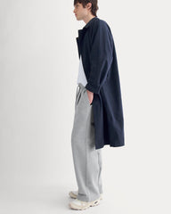Luxe Fleece Pleated Sweatpant | Vintage Heather Grey