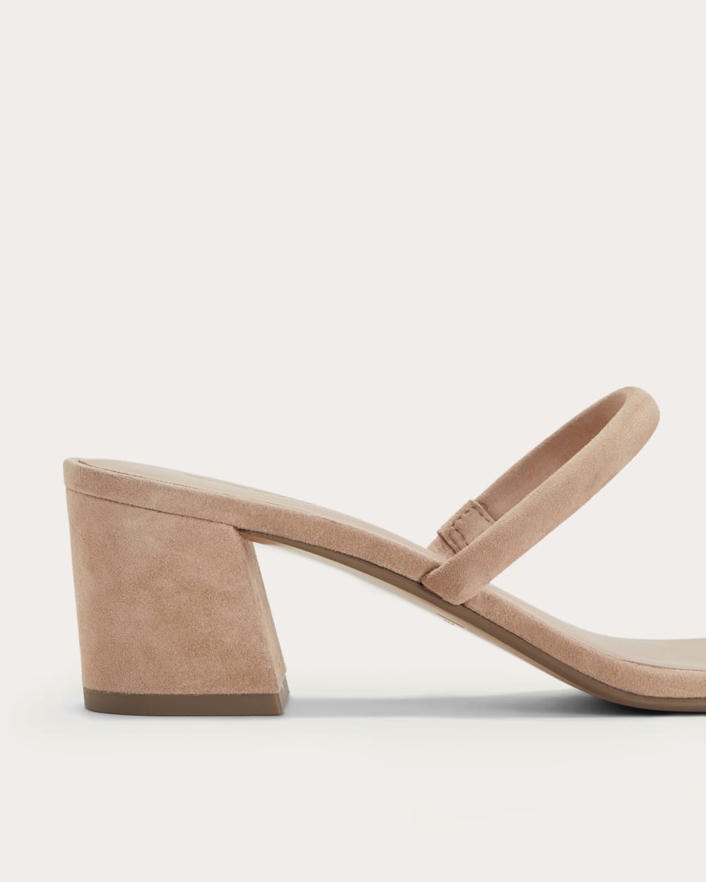 The Double Strap Heel | Blush Tan