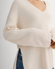 The Slouchy V-Neck in Everyday Cotton | Canvas