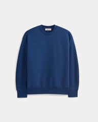 Luxe Fleece Crew Pullover | Estate Blue