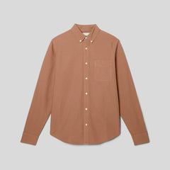 The Classic Oxford Shirt | Carob Brown | Tall