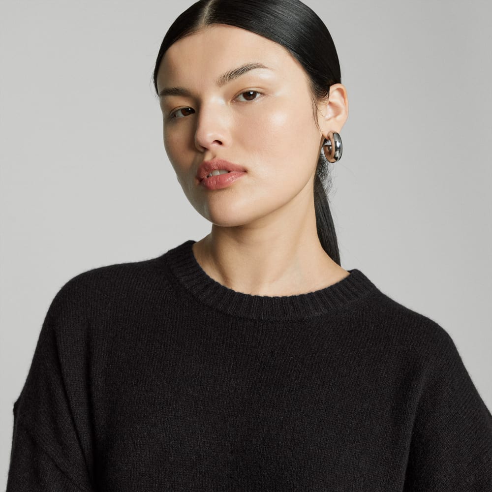 The Cashmere Midi Dress | Black