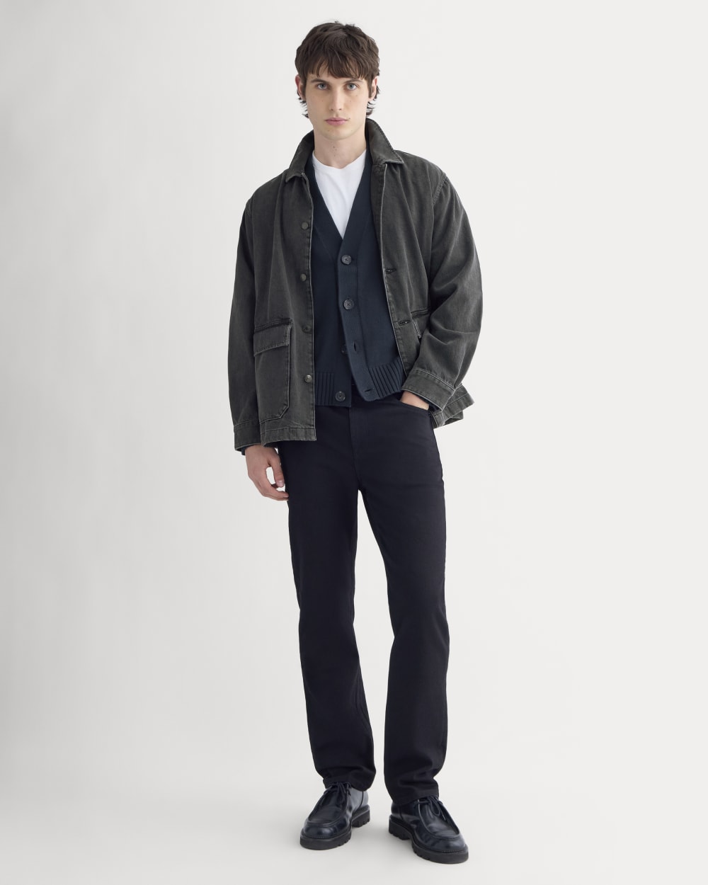 Comfort-Stretch Slim-Fit Jean |  Black