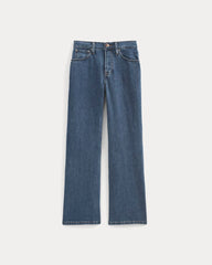 High-Rise Kick Flare Jean | Ocean
