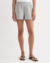 The Off Duty French Terry Short | Heathered Grey