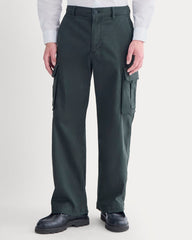 90s Baggy Cargo Pant | Washed Black