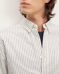 The Classic Oxford Shirt | Bone/Navy | Standard